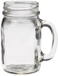 Anaconda: $0.20 16 Ounce Glass Drinking Jar Clear