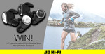 Win 1 of 5 Jaybird Prize Packs (RUN True Wireless Sports Headphones & Backpack) from JB Hi-Fi