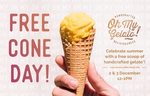 Free Scoop of Ice Cream, Dec 2 - Dec 3. 12-2pm @ Oh My Gelato! (Highpoint, VIC)