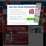 Win 1 of 4 Falls Festival Prize Packs Worth $1,305 Each [Purchase $20+ of Rimmel Products at My Chemist or Chemist Warehouse]
