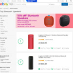 10% off Computer Speakers, Headphones & Home Audio ($75 Minimum Spend) @ eBay