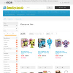 Clearance Sale on Funko Pop! Vinyls Starting from $5.00 @ Games Keys Australia - Free Shipping over $100