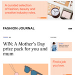 Win a Mother's Day Prize Pack Worth Over $1,400 from Fashion Journal