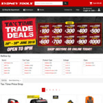 Receive $100 Store Credit for Every $500 Spent @ Sydney Tools