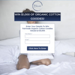Win an Organic Cotton Product Prize Pack Worth $1,000 from Bhumi Organic Cotton
