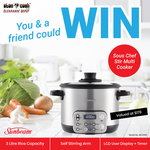 Win 1 of 2 Sunbeam Sous Chef Stir Multicookers Worth $179 from Stan Cash