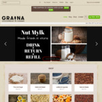 10% off All Products (Min Spend $25) @ Graina Bulk Food Store