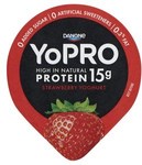 50% off Danone Yopro Yoghurt Tub Varieties $1.12 @ Coles