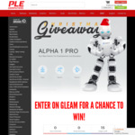 Win an Alpha 1 Pro Humanoid Worth $649 from PLE