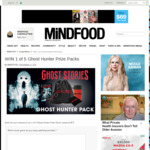 Win 1 of 5 Ghost Hunter Prize Packs Worth $75 from MiNDFOOD
