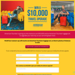 Win $10,000 Cash & American Tourister Luggage Set or 1 of 4 American Tourister Luggage Sets from Southern Cross Austereo
