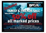 Rip Curl Moorabbin DFO 50% Off Sale!