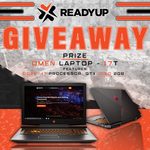Win an HP Omen 17t Gaming Laptop from ReadyUp