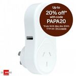 Brilliant Lighting Smart Wi-Fi Plug - 2 for $24 + Delivery ($0 with eBay Plus) @ Shopping Square eBay