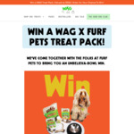 Win a WAG X Furf Pets Treat Pack Worth $360 from WAG