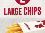 [QLD] Free Regular Chips 2-5pm Saturdays for Club Members @ Red Rooster, Sunshine Coast Stores