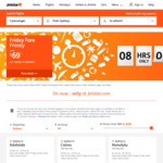 Jetstar Friday Fare Frenzy: Melbourne to Hobart $54, Adelaide $55, Sydney $68, Cairns $109 One Way + More