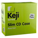 Keji Cd Slim Assorted Case Pack 100 for $14.35 (Save $9.59) at Officeworks