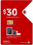 Vodafone $30 Starter Kit for $9 + Free Shipping Australia Wide @ CELLMATE