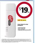 Virgin Mobile Prepaid Broadband $19 at Coles 18/08-23/08/2011, Limit 1 Per Customer