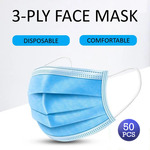 Disposable 3 Ply Face Masks - 1 Box (50pcs) $29.94 (Was $50) Delivered @ MGSTERK