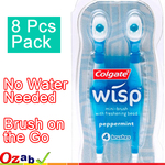 2 packs -8 brushes Colgate Wisp Mini Brushes Toothbrush $1.98 delivered...limited Available