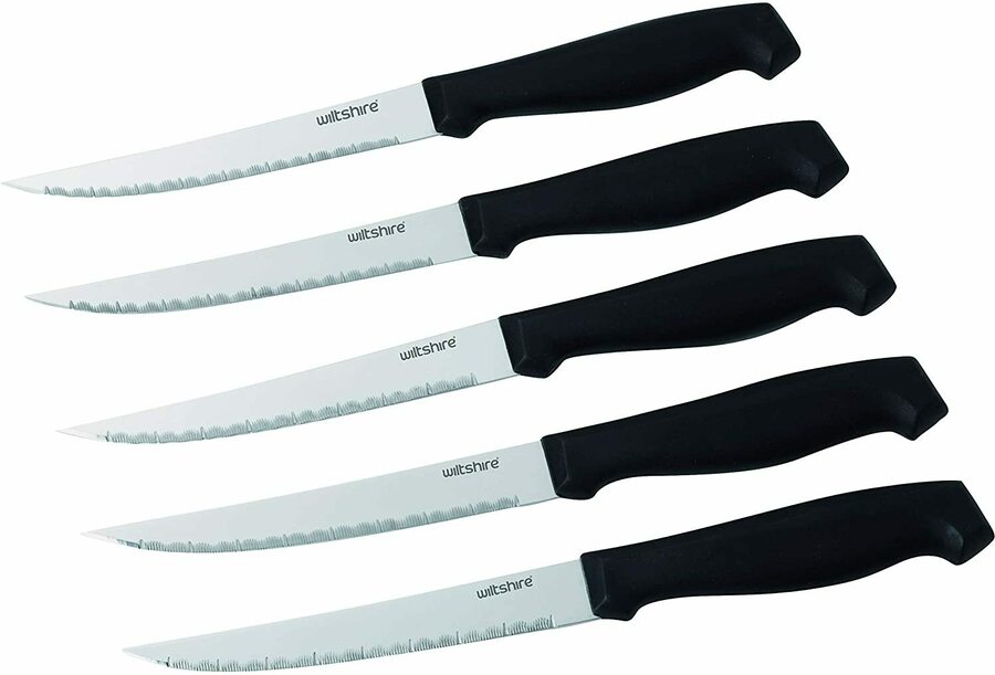 Wilshire Laser Steak Knife 6 Piece $6 (Was $13) + Delivery ($0 with ...