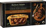 ½ Price Herbert Adams Premium or Slow­ Cooked Pies 400-­420g $3.90, Twinings Tea Bags Pk 10 $1 @ Woolworths