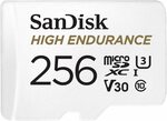 SanDisk High Endurance 256GB MicroSD Card $47.96 Delivered @ Amazon AU