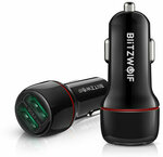 Blitzwolf Dual 18W QC3.0 Car Charger US$4.99, 4 Pk Cable Organiser US$1, Xiaomi 20W Wireless Charger US$13.99 + More @ Banggood