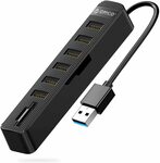 ORICO USB 2.0 Hub with SD & TF Card Reader $7.84 +Delivery ($0 with Prime/ $39 Spend) @ ORICO Amazon AU