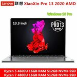 Lenovo Xiaoxin Pro 13 - Ryzen R7 4800U/16GB/512GB/2.5k Screen Ultraslim Laptop - US$992 (~A$1,320.95) Delivered @ AliExpress