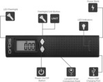 Orbis 3-in-1 Digital Portable Luggage Scale (Scale, Flashlight, Powerbank) $8 Delivered ($7 Kogan First) @ Kogan