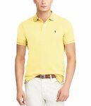 Polo Ralph Lauren Basic Mesh Knit Polo Empire Yellow $55.20 (Extra 20% off, RRP $129: Size S, M, XXL) Delivered @ David Jones