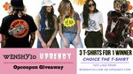 Win a 3 T-Shirts from Wenshyio or Uprandy