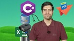 Easy C# with Windows Forms for Beginners to Pro C#.Net Apps (108 Hours), Easy VB.net, AWS Courses from A$10.99 @ Udemy