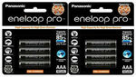[eBay Plus] Panasonic Eneloop Pro - AAA 8 Pack - $33.99 Delivered @ Gbd-Online eBay