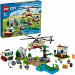 LEGO 60302 City Wildlife Rescue Operation Vet Clinic Set, with Animal Figures and Helicopter - $109 Delivered @ Amazon AU