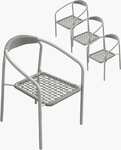 45% off Noora Set of 4 Outdoor Dining Chairs $261.25, Set of 6 for $356.95 + Delivery @ Eliving Furniture