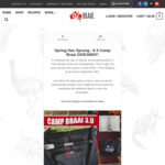 Win One of 6 Camp Braai Valued at $189 from Ozbraai