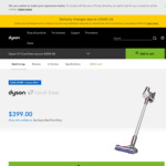 Dyson V7 Cord-Free Vacuum + Bonus Filter $399 Delivered @ Dyson Australia