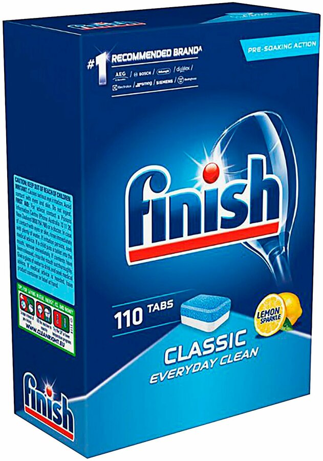 [WA] Finish Classic Dishwashing Tablets 110pk (2 Packs) 26 Reject