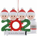 2021 Resin DIY Christmas Tree Ornaments $4.99 + Delivery ($0 with Prime/ $39 Spend) @ HOME-MART via Amazon AU