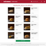 Burgers or Rolls for $5 (Deliveries Only, Free Shipping with Minimum $25 Spend) @ Red Rooster