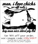 30% off T-Shirts, Free Shipping @ HEY MAN NICE SHIRT - until Easter 8/4/2012