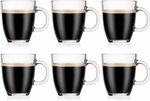 Bodum Coffee Mug, Bistro Single Wall (6 Mugs, 350ml) $20 + Shipping ($0 with Prime / $39 Spend) @ Amazon AU
