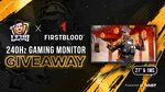 Win a Pixio 240Hz Gaming Monitor from Levolution X FirstBlood