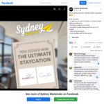 Win The Ultimate Sydney Staycation for 6 in a Fraser Suites Sydney Penthouse from Sydney Weekender [No Travel]