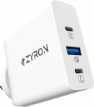 Zyron 3-Port 108W GaN Charger 45W PPS $50.99 Delivered @ Zyron Tech via Amazon AU
