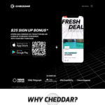 adidas - Upsized 25% Cashback via Cheddar